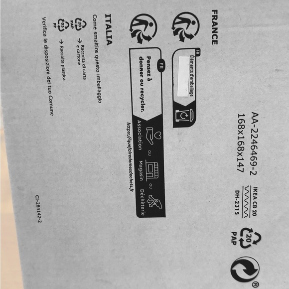 🖤IKEA Hultarp Black Basket BRAND NEW IN BOW🖤 - Picture 5 of 7